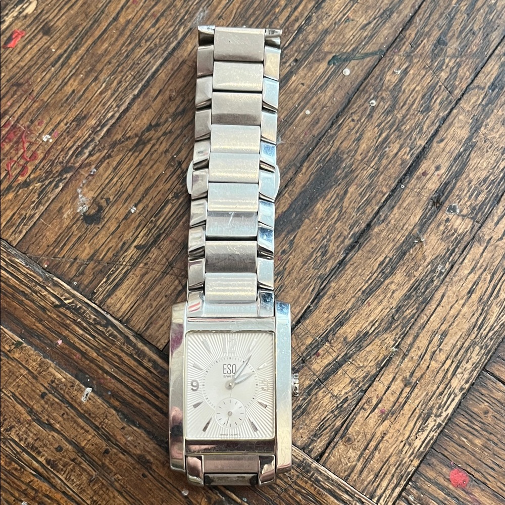 Men's ESQ  Silver Watch,